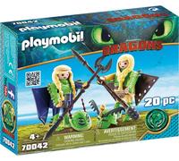 PLAYMOBIL Noix de Raph et Noix de Taff en combinaison de vol, 70042