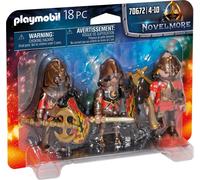 PLAYMOBIL Novelmore 70672 Set de 3 Burnham Raiders