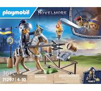Playmobil 71297 Chevalier Novelmore et Accessoires d'entrainement - Plongez dans Une Aventure chevaleresque avec Arme et cibles - Chevalier - Histoire & Imaginaire - Dès 4 Ans