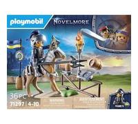 Playmobil Set 71297 Chevalier Novelmore avec arme, cibles et accessoires d'entraînement – Dès 4 ans