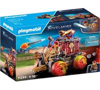 PLAYMOBIL Novelmore 71299 Burnham Raiders - Chariot de combat de feu