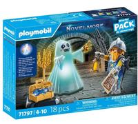 Playmobil | Novelmore | Fantôme du château et Chevalier | Jouet pour Enfants à partir de 4 Ans | 71797