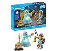 Playmobil | Novelmore | Fantôme du château et Chevalier | Jouet pour Enfants à partir de 4 Ans | 71797