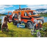 Playmobil Off Road Action 70660 Van Aventure Et Explorateur - Vehicule Tout Terrain - Vie Sauvage