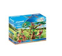 Playmobil Orangs-outans avec Grand Arbre Multicolor 70345