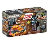 Playmobil Pack De Départ Combat Contre Le Scorpion De Feu Dino Rise