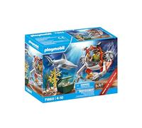 Playmobil | Pack Promo | Chasse au trésor avec sous-Marin | Jouets dès 4 Ans | Cadeau pour Enfants | Développe la créativité | Aventure sous-Marine avec Figurines & Accessoires | 71860