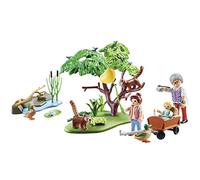 Playmobil Pandas Roux avec Enfants Multicolor 70344