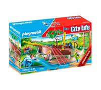 Playmobil Aire de jeu 70741 – Aire de jeu d'aventure avec épave de bateau – Dès 4 ans