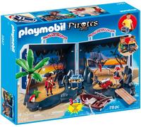 Playmobil Pirates 5947 - Coffre Transportable Île Au Trésor De Pirate