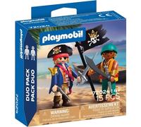 Playmobil Duo Pack Pirates 72024 avec drapeau bleu