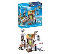 PLAYMOBIL | Pirates | Port Pirate avec Prison de Corsaires | Figurines de Pirates | Jouets de Pirates | Jouet pour Enfants dès 4 Ans | 71792