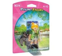 Playmobil Playmo-Friends 9074 Soigneuse avec bébé gorille G