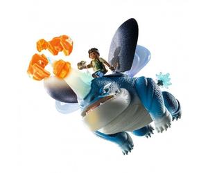 Playmobil Playmobil Dragons : Les Neuf Royaumes - Bissocorn & D'Angelo