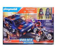 PLAYMOBIL POLICE ACTION 70464 COURSE POURSUITE A HAUTE VITESSE