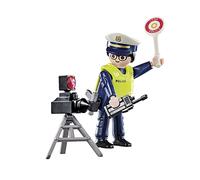 Playmobil Policier avec Radar de Vitesse