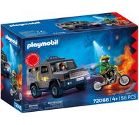 Playmobil Policiers 72066 - Véhicule d'intervention SWAT - Promo Pack
