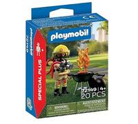 Playmobil Pompier avec incendie