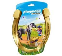 Playmobil Poney à décorer 'Etoile' 6970 – Country Le Poney Club – 4 ans+