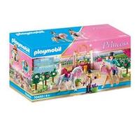 Playmobil Set 70450 Princesse avec chevaux et instructeur – 2 personnages, 2 chevaux, dès 4 ans