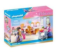 Playmobil 70455 Salle à Manger Royale - Princess - avec Deux Personnages, des Meubles, des Couverts, Un Buffet et des Accessoires - Histoire & Imaginaire - Dès 4 Ans