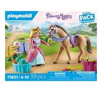 Playmobil Pack Princess Magic 71801 — Princesse cavalière avec cheval, 39 pièces dès 4 ans