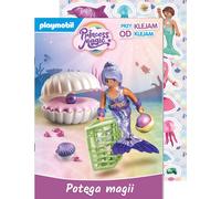 PLAYMOBIL Princesse Magique Colle et Décolle Le Pouvoir de la Magie (Buch auf Polnisch)