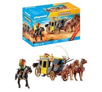 PLAYMOBIL 71862 Attaque de diligence au Far West, Promo Packs, Western, Pour les collectionneurs, 58 pièces, Dès 14 ans