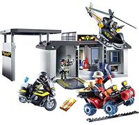 Playmobil 70338 - Quartier Général Transportable Des Policiers D'élite