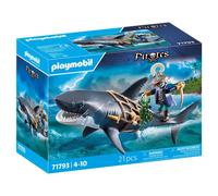 Playmobil Requin Géant Avec Figurine De Pirate