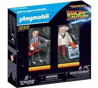 Playmobil Retour vers le Futur 70459 Marty McFly et Docteur Emmett Brown G