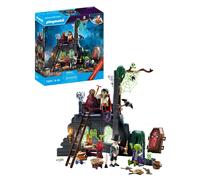 Playmobil - Ruines Enchantées Halloween 71651 - Set de Construction avec Monstre et Vampire - Jeu de Figurines pour Enfants à partir de 4 Ans