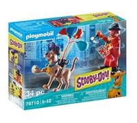 Playmobil – SCOOBY-DOO! 70710 Aventure avec le clown fantôme – Dès 5 ans