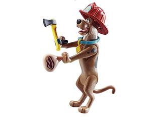 Playmobil SCOOBY-DOO! 70712 Collectible Firefighter Figure, for Children Ages 5+
