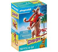 PLAYMOBIL - 70713 - SCOOBY-DOO Sauveteur des mers - Figurine de collection Scooby-Doo en tenue de sauveteur