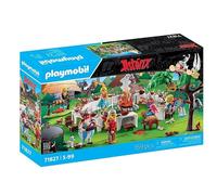 Playmobil série Astérix set 71827 la célébration du banquet du village NEUF...