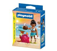 Playmobil Vacancière à la plage 72032 Spécial + Bleu