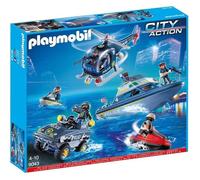 Playmobil - Set de Police - SWAT Véhicules des Forces Spéciales de Police - 114 pièces - A partir de 4 ans