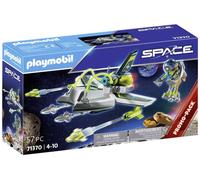 PLAYMOBIL 71370 Spationaute et drone, Action Heroes l'espace, 57 pièces ,Dès 4 ans