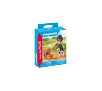 Playmobil Special Plus 71759 - Fermière avec chèvre et chevreau