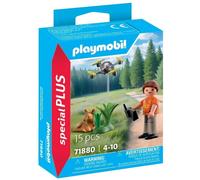Playmobil Special Plus 71880 Fawn Rescue with Drone - Wildlife Rescue Playset fo