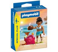 Playmobil Vacancière à la plage 72032 Spécial + Bleu