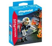 Playmobil Special Plus 9093 Pompier avec arbre en feu G