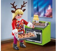 Playmobil Special Plus Christmas Set 70877 Boulanger avec emporte-pièce...