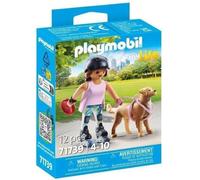 PLAYMOBIL Special Plus Set fille avec chien et skateboard (MPN: 71739)