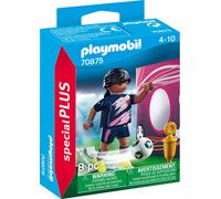 PLAYMOBIL SpécialPlus Footballeuse avec but 70875