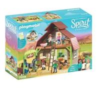 Playmobil Spirit Riding Free 70118 Grange avec Lucky, Apo et Abigaëlle G