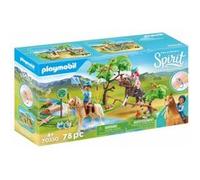 Playmobil Spirit Riding Free 70330 Mare avec végétation Multicolore G