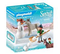 Playmobil Spirit Riding Free 70398 La Mèche et Monsieur Carotte en hiver