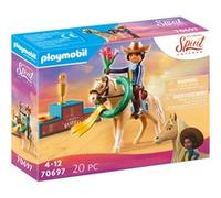 PLAYMOBIL Spirit Riding Free - Rodéo Apo, Jouets de construction